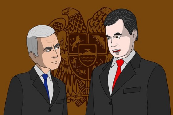 Анимационный Янукович обвинил президента Армении в связях со Штатами 