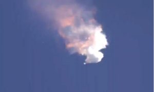 Американская ракета взорвалась на 3-й минуте после старта