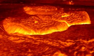 Активные извержения вулканов резко подняли температуру Венеры, - ученые