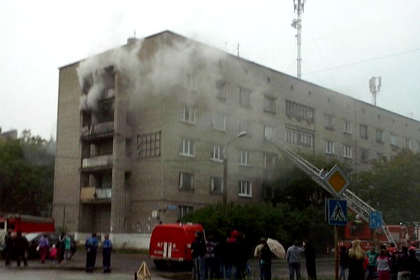 Найденная после пожара в пермском общежитии женщина была убита 