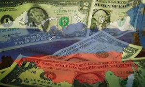 Внешний долг России уменьшился на 42 млрд 856 млн долларов