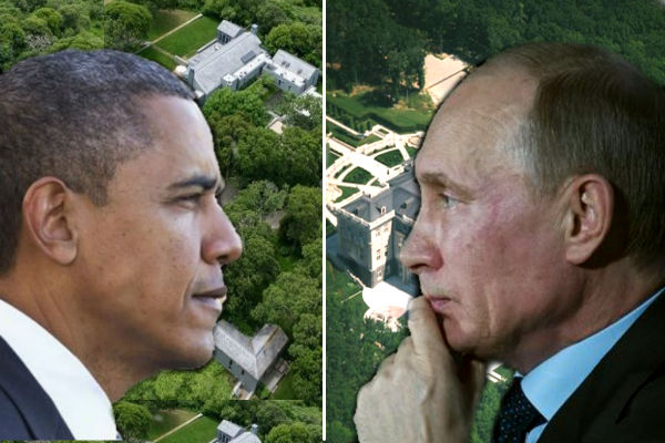 Летние резиденции Путина и Обамы сравнили по шкале 