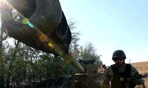 Обстрел Донецка из запрещенных орудий вела украинская армия, - ОБСЕ