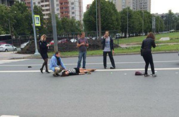 Где сбили. Вчера в Люберцах били человека. Сбили человека Маршала Тухачевского. Сотрудницу сбили на Борсоева.