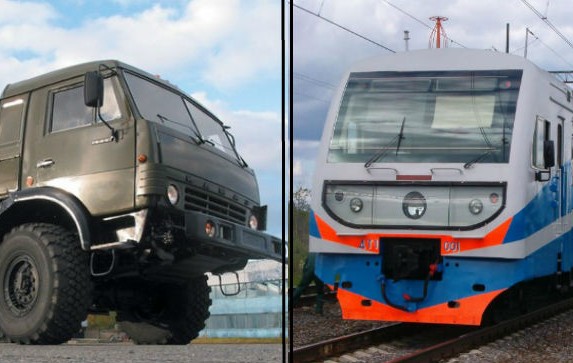 КамАЗ и пассажирский поезд столкнулись под Рязанью 