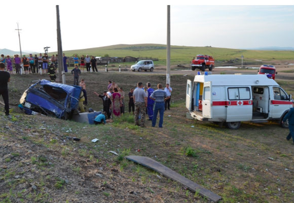 2 человека погибли, 5 ранены при столкновении авто с поездом в Забайкалье 