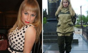 25-летняя блондинка из Пермского края бросила работу ради войны в Донбассе