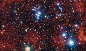 Ученые обнаружили необычайно красивую звездную группу в Млечном Пути