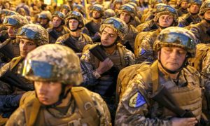 Репетицию парада в Киеве сочли за начало крупномасштабной войны