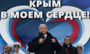 Визит Путина в Крым разгневал украинский МИД
