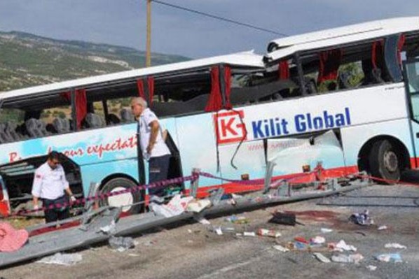 В Турции разбился автобус с российскими туристами 