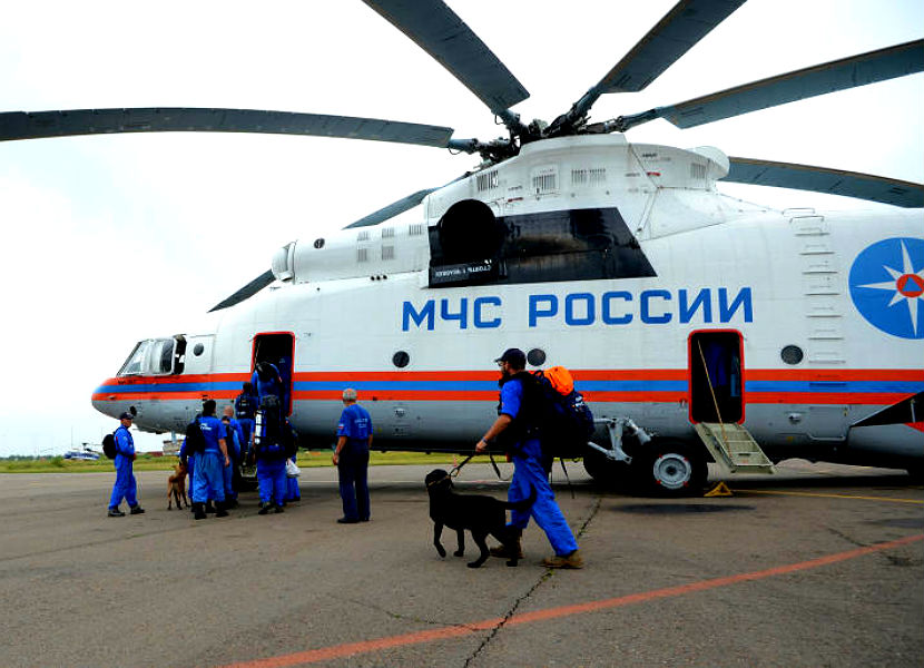 Спасатели не добрались до места крушения Ми-8 под Хабаровском из-за нелетной погоды 