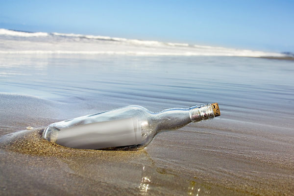В Северном море найдено самое древнее послание в бутылке 