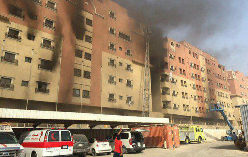 При пожаре в Саудовской Аравии погибли 11 человек 