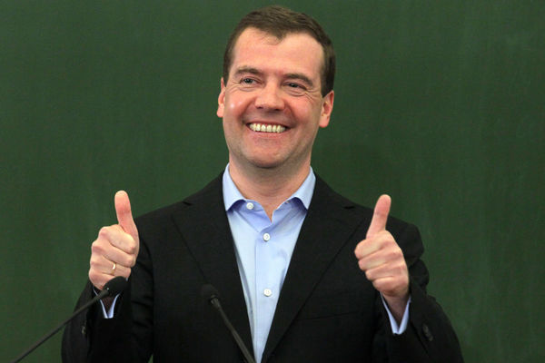 Медведев порадовался популярности своего 