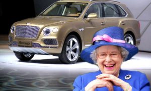 Елизавета II первой заполучила люксовый внедорожник Bentley Bentayga
