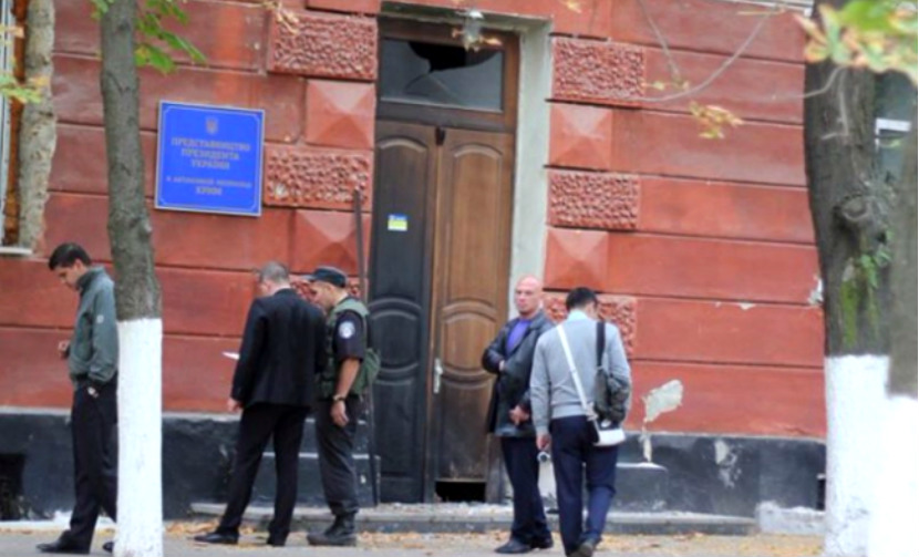 Теракт в Херсоне: взорвали «представительство» Порошенко в Крыму 