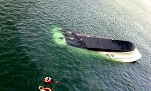 На Оби затонул катер с четырьмя людьми, один пропал без вести