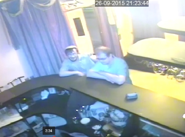 Опубликовано видео пьянки депутата ЛДПР с избившим его гастарбайтером 