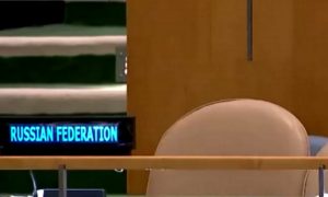 Российская делегация устроила демарш перед выступлением Порошенко на Генассамблее ООН
