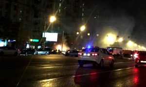 Семь автомобилей столкнулись в центре Москвы, есть жертвы