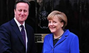 Кэмерон и Меркель приняли решение сохранить антироссийские санкции
