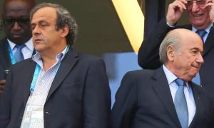 Блаттера, Вальке и Платини отстранили на три месяца от футбола