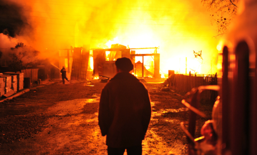 Семья из 6 человек заживо сгорела в Прикамье 