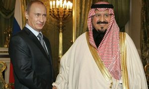 Владимир Путин обсудил с королем Саудовской Аравии сирийский кризис
