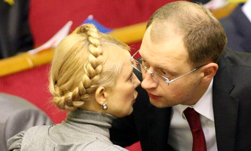 Яценюк пожаловался французам на сексуально озабоченную Тимошенко 