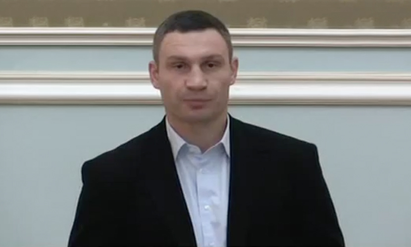 Виталий Кличко запутался в словах и призвал киевлян отказаться от выборов 