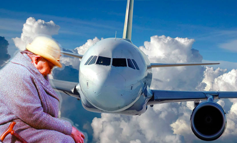 90-летняя пассажирка уснула и не проснулась на борту самолета, летящего в Иркутск 