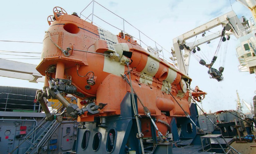 Специалисты ВМФ России провели испытания уникального глубоководного аппарата 