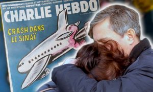 Порнокарикатура на крушение A321 от Charlie Hebdo 