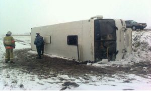 Шесть человек пострадали в ДТП с междугородним автобусом в Забайкалье