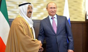 Эмир Кувейта похвалил Москву в разговоре с Путиным