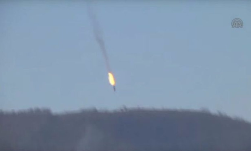 Минобороны РФ подчеркнуло, что сбитый турками Су-24 находился над территорией Сирии 