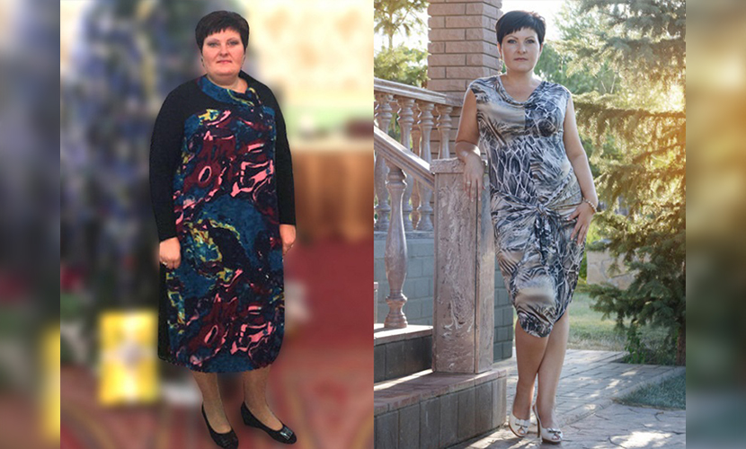 Известная дама из Волгодонска похудела на 25 кг и превратилась в стройную красотку 
