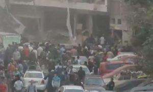 Мощный взрыв обрушил жилой дом в Каире