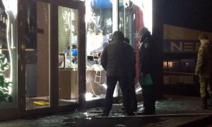 Патриот Украины взорвал магазин Петра Порошенко в Харькове