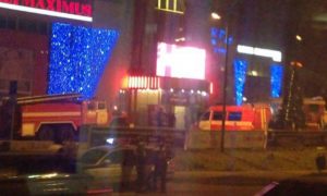 Пожар в магазине фейерверков в Калининграде потушен, пострадали 7 человек