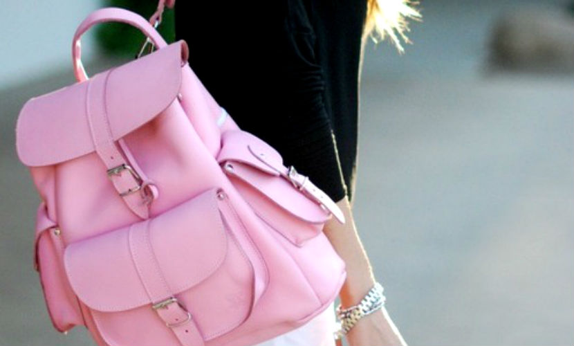 Розовая сумочка с чем носить фото