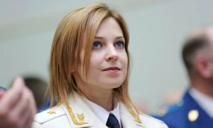 Наталья Поклонская впервые надела белый генеральский мундир