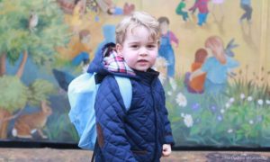 Первый поход сына принца Уильяма и Кейт Миддлтон в детский сад умилил Интернет