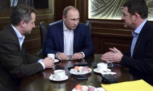 Путин призвал Меркель и Олланда прекратить «театр абсурда» и заставить Киев исполнить минские соглашения