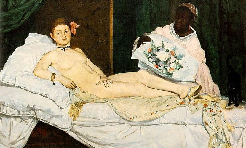 Скандальная художница полностью обнажилась и легла у легендарной картины в парижском музее 