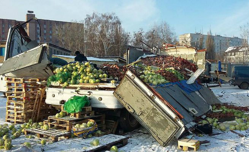 На центральном рынке Харькова прогремел взрыв 