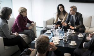 Вместо Ангелы Меркель миграционный кризис в Европе решит Джордж Клуни