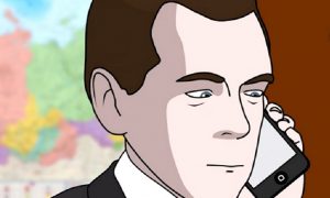Мультфильм о Медведеве и миллионах подписей за его отставку сделал Сноумен