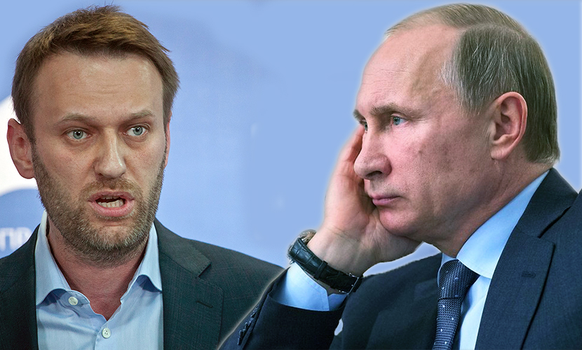 Навальный подал в суд на Путина из-за 